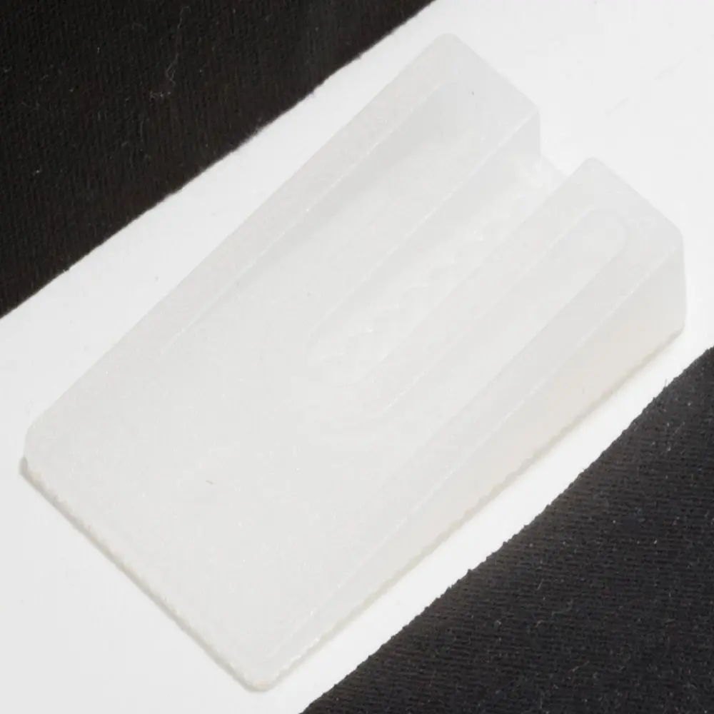 GENERIC PRIVATE BRAND White Plastic Toilet Wedge 1-1/4 X 2 Package Of 8 500532