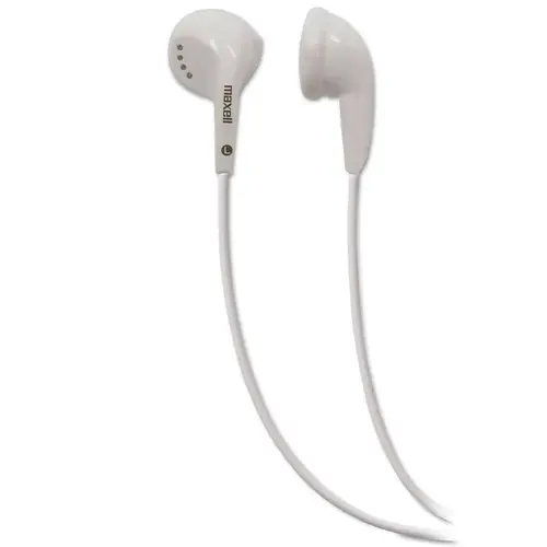 Eb-95 Stereo Earbuds, 4 Ft Cord, White Eb-95 Stereo Earbuds, 4 Ft Cord, White