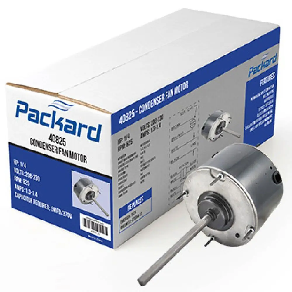 Packard 1/6 Hp 825 Rpm Condenser Fan Motor 60825