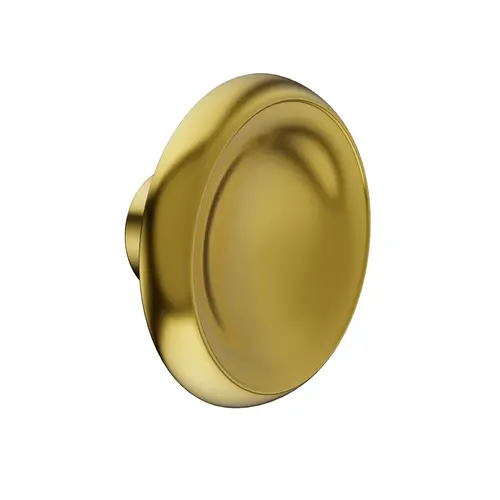 Allison Transitional Mushroom Oversized Kitchen Cabinet Knob 3/4" Diameter Polished Brass