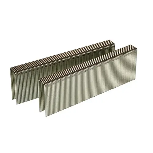 Senco Crown Medium Wire Staples, 3/8 in W Crown, 1-1/4 in L Leg, 18 ga, Steel, Galvanized/Sencote Senco Crown Medium Wire Staples, 3/8 in W Crown, 1-1/4 in L Leg, 18 ga, Steel, Galvanized/Sencote