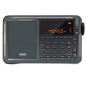 Eton NELITEEXECUTIVE eton Elite Series Executive Mini Radio, LCD Display, Alarm, Sleep Timer, Time Backup, 700-Station