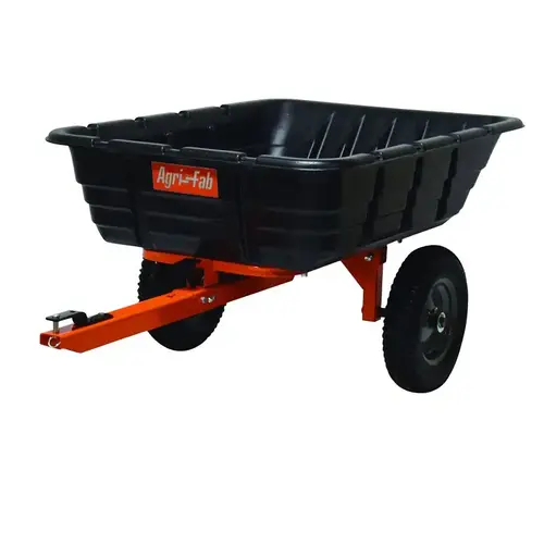 Agri-Fab Utility Cart, 50-1/2 in OAL, 33-1/2 in OAW, 27-1/2 in OAH, Pneumatic Caster