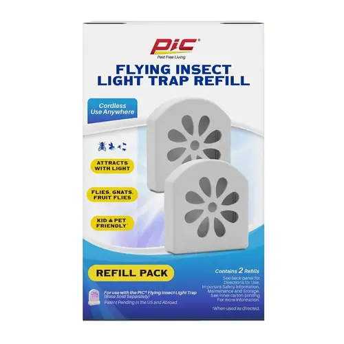 Pic Flying Insect Light Trap Refill, White Pic Flying Insect Light Trap Refill, White