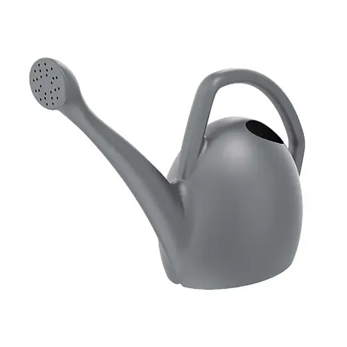 Promo Watering Can, 2 gal Can, Plastic, Gray Living Green Promo Watering Can, 2 gal Can, Plastic, Gray Living Green