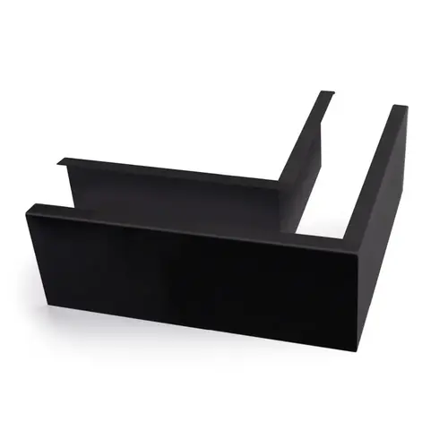 90 Degree Corner Cladding Set For A1M Series Base Shoe - Matte Black 90 Degree Corner Cladding Set For A1M Series Base Shoe - Matte Black