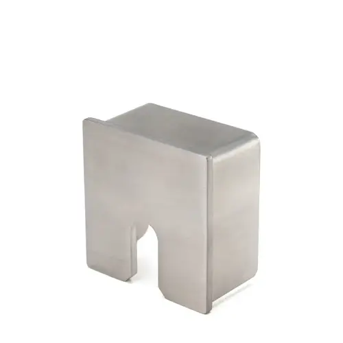 Wall Mount End Cap For CRVG20 - Brushed Stainless Wall Mount End Cap For CRVG20 - Brushed Stainless