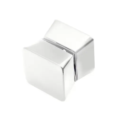 Beverly Shower Door Knob Back-to-Back For 1/4" to 1/2" Glass - Polished Nickel Beverly Shower Door Knob Back-to-Back For 1/4" to 1/2" Glass - Polished Nickel