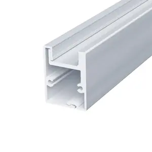 FHC X9BR20M X9 Spyglass Series 2 Piece Bottom Rail 241" Stock Length - Mill Aluminum