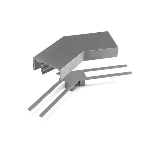 X9 Spyglass Series 135 Degree Corner - Silver Metallic X9 Spyglass Series 135 Degree Corner - Silver Metallic
