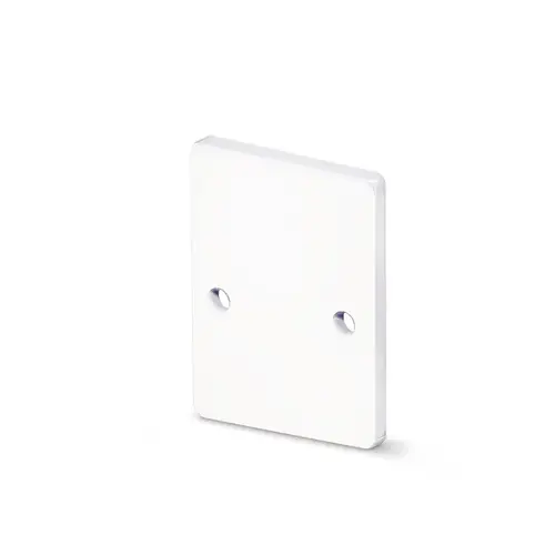 X9 Spyglass Series Bottom Rail End Caps - Traffic White X9 Spyglass Series Bottom Rail End Caps - Traffic White