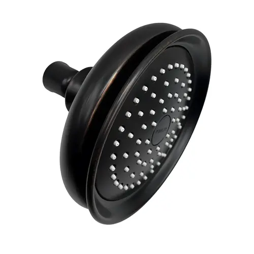 5-5/16 Inches Diameter Round Shower Head Assembly Oil-Rubbed Bronze 5-5/16 Inches Diameter Round Shower Head Assembly Oil-Rubbed Bronze
