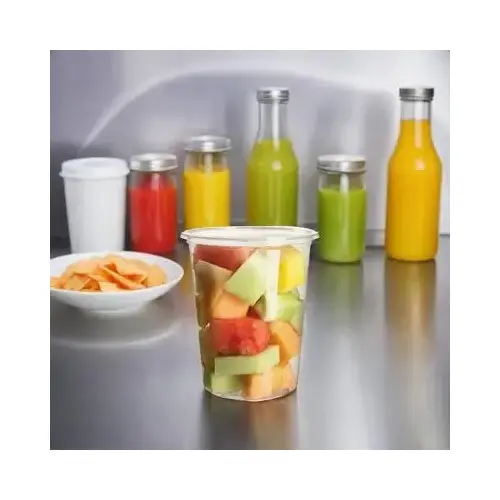 Deli Container Base 32 OZ PLA Clear Round - pack of 500 Deli Container Base 32 OZ PLA Clear Round - pack of 500