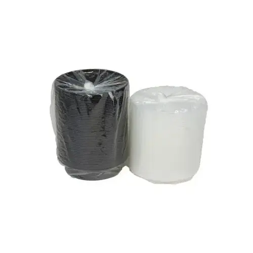 Take-Out Container Base & Lid Combo With Dome Lid 35 OZ PP Black Clear Round - pack of 150 Take-Out Container Base & Lid Combo With Dome Lid 35 OZ PP Black Clear Round - pack of 150