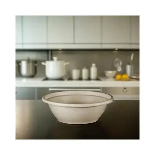 Bowl 24 OZ Pulp Fiber Kraft Round - pack of 500