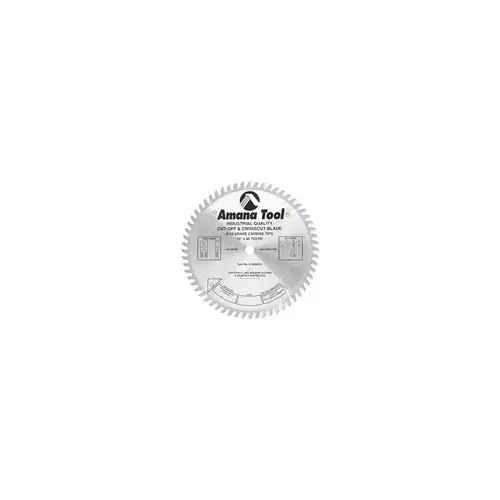 Amana A.G.E. 12" Diameter with 1" Arbor 60 Tooth ATB Cut-Off / Crosscut Saw Blade Amana A.G.E. 12" Diameter with 1" Arbor 60 Tooth ATB Cut-Off / Crosscut Saw Blade