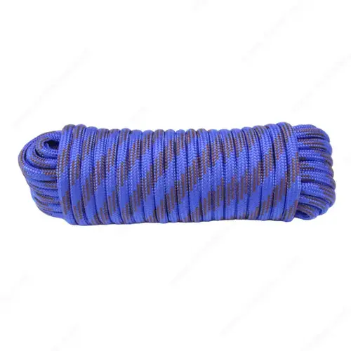 Polypropylene 32-Strand Diamond Braid Rope Purple Ribbon