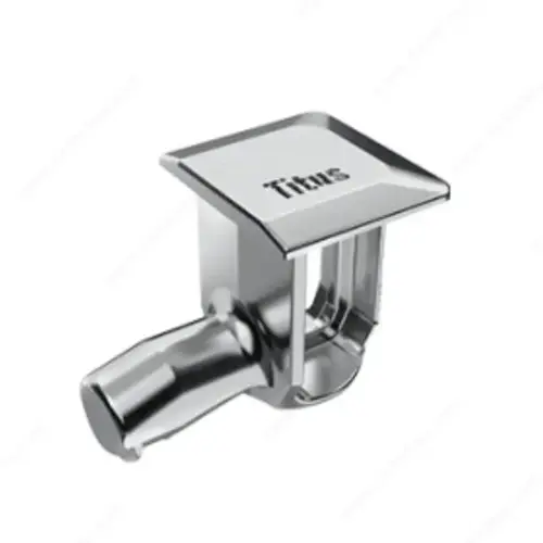 Metal Shelf Q-Bracket Nickel - pack of 100 Metal Shelf Q-Bracket Nickel - pack of 100