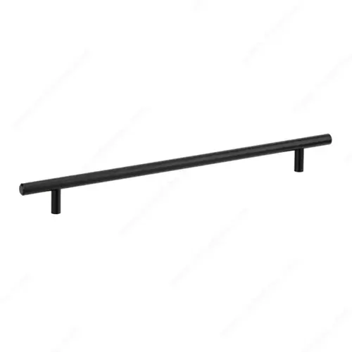 Modern Steel Pull - 305 Matte Black Modern Steel Pull - 305 Matte Black