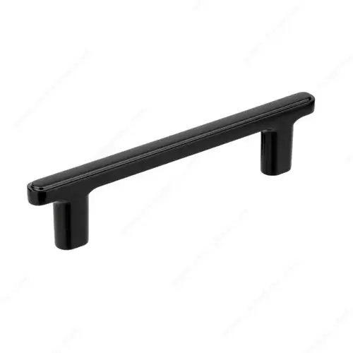 Modern Metal Pull - 2378 Matte Black Modern Metal Pull - 2378 Matte Black