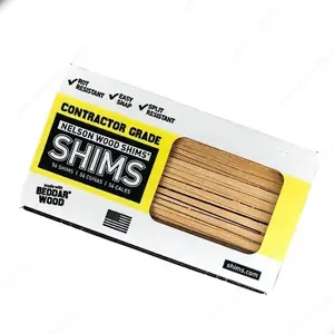 Nelson NWCSH12 Beddar Wood Shims - pack of 42