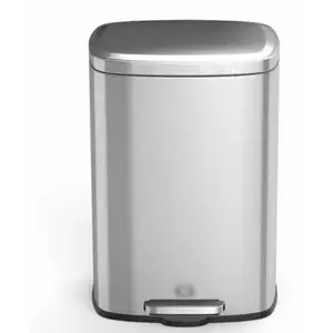 NINE STARS GROUP USA INC. SOT-50-8 13.2GAL SS Trash Can