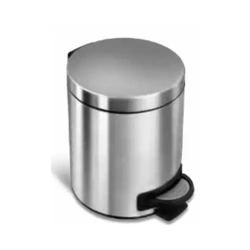 1.3GAL SS RND Trash Can 1.3GAL SS RND Trash Can