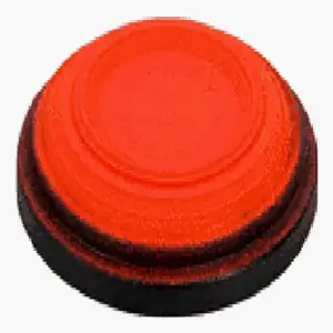MIDWEST TARGET COMPANY OD90PK Clay Target, Dome, Orange, 90-Ct.