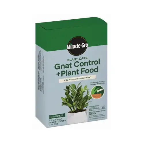 Miracle-Gro GNAT Control Plus Plant Food, Granular, 3-0-0 N-P-K Ratio Miracle-Gro GNAT Control Plus Plant Food, Granular, 3-0-0 N-P-K Ratio