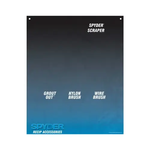 Spyder 8PC Recip Backer