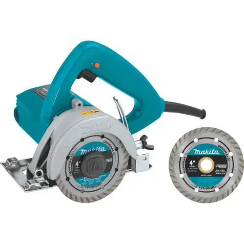 Makita 4-3/8" Masonary Saw 3/4" Arbor 9.6A Corded Motor Makita 4-3/8" Masonary Saw 3/4" Arbor 9.6A Corded Motor