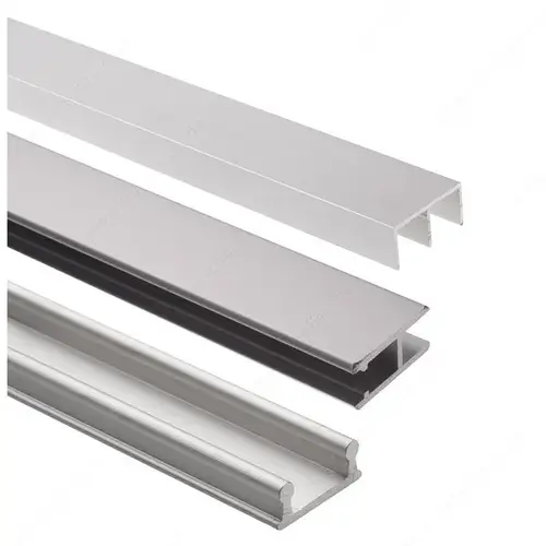 Track Set for Display Glass Sliding Doors