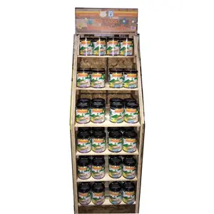 Scoochie Scents & Candles 260 Scoochie Scents Odor Eliminator Candles 84 Piece Wooden Foor Display