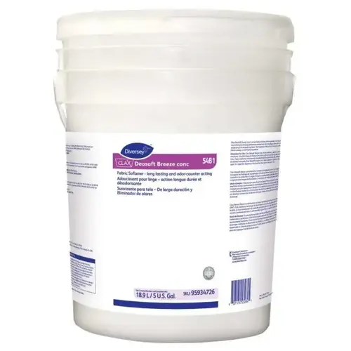 5 Gallon Deosoft Breeze Fabric Softener Concentrated Pail