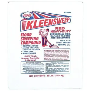 Mission Kleensweep 1300-DR Red Sweeping Compound