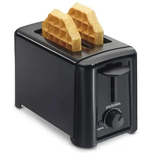Proctor Silex 2 Slice Toaster In Black Proctor Silex 2 Slice Toaster In Black
