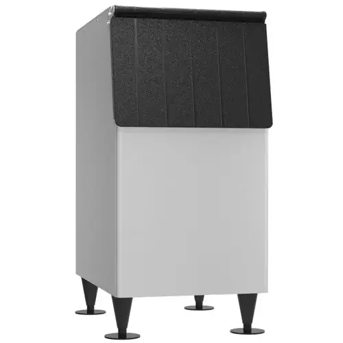 300 Lb Ice Storage Bin W/ Sanitary Bin Liner (Stainless)