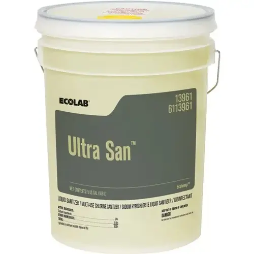 Ultrasan Machine Warewash Sanitizer 5 Gallon Ultrasan Machine Warewash Sanitizer 5 Gallon
