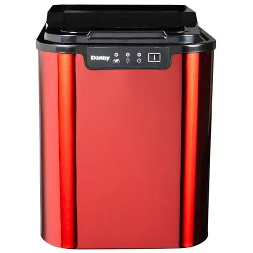 2 Lbs. Countertop Ice Maker In Red