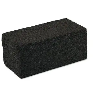 GRILL BRICK RGB49 4 In. X 8 In. X 3-1/2 In. Black Grill Cleaner Grill Brick