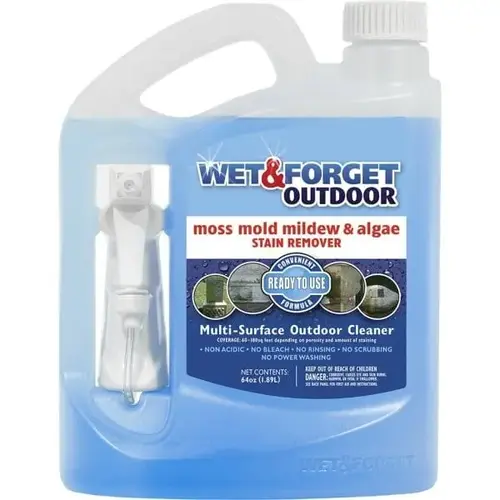 804064 64 Oz Outdoor Rtu Moss Mold Mildew And Algae Stain Remover