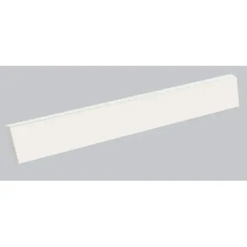 White Solid Surface Side Splash 20-1/4" X 3" X 3/8"