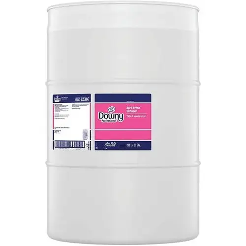 Professional 55 Gal. April Fresh Scent Liquid Fabric Softener