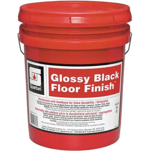 5 Gal. Glossy Black Floor Finish 5 Gal. Glossy Black Floor Finish