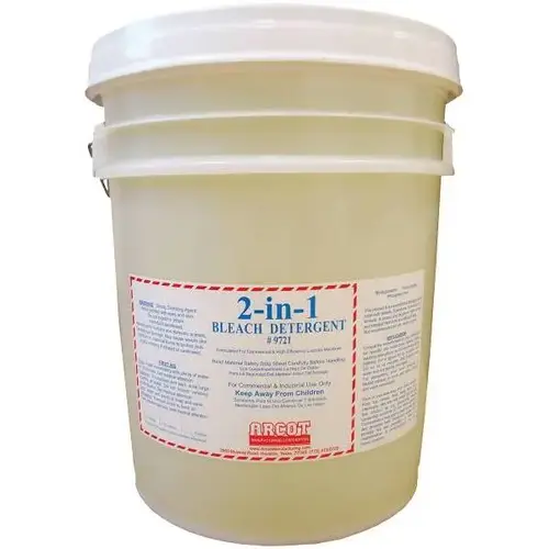 5 Gal. 2-In-1 Unscented Color-Safe Bleach Detergent