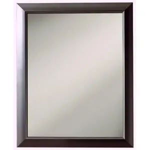 JENSEN 56SS184CSN Medicine Cabinet 15 X 19" Stainless Steel With Satin Nickel Frame Silver