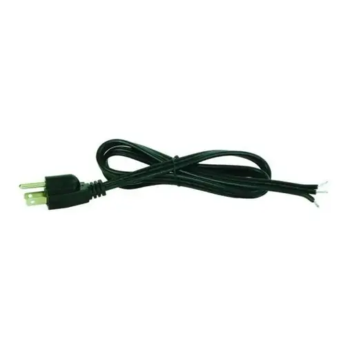 3-Ft 3-Prong Dishwasher Pwr Cord - Straight Plug 3-Ft 3-Prong Dishwasher Pwr Cord - Straight Plug