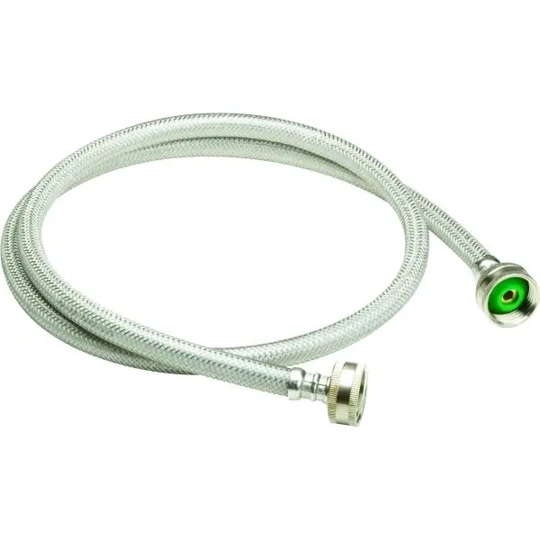 GENERIC PRIVATE BRAND 4 ft Stainless Steel Washing Machine Hose GAL-1020 GENERIC PRIVATE BRAND 4 ft Stainless Steel Washing Machine Hose GAL-1020