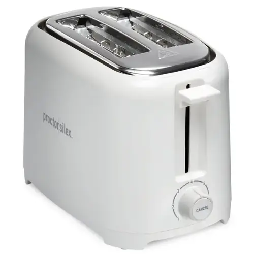 Proctor Silex 22216ps White 2-Slot Toaster Proctor Silex 22216ps White 2-Slot Toaster