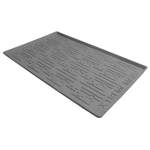 Under Sink Vanity Cabinet Mat, 37 X 19, Grey